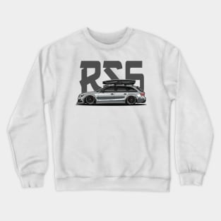 RS6 Avant - Touring Mode (White) Crewneck Sweatshirt